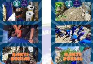 Kegiatan Bakti Sosial Himpunan Mahasiswa Jurusan Kesehatan Lingkungan (HMJ-KL)